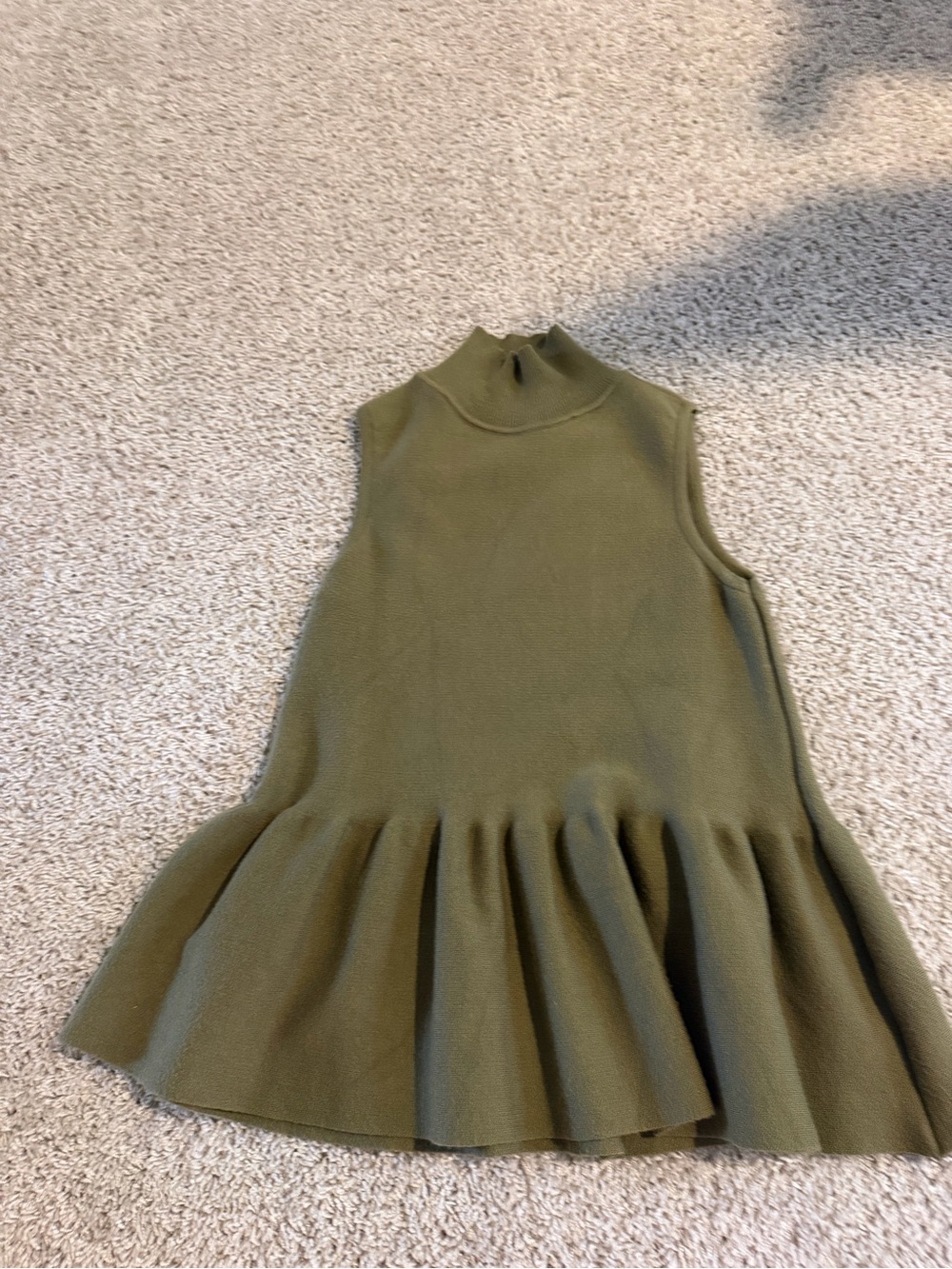 Anthropologie peplum top